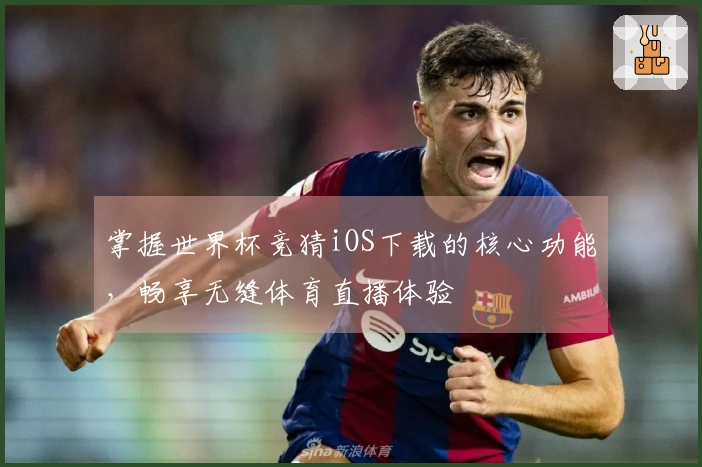 掌握世界杯竞猜iOS下载的核心功能，畅享无缝体育直播体验