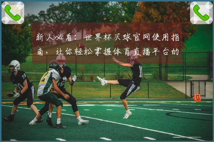 新人必看：世界杯买球官网使用指南，让你轻松掌握体育直播平台的每个功能